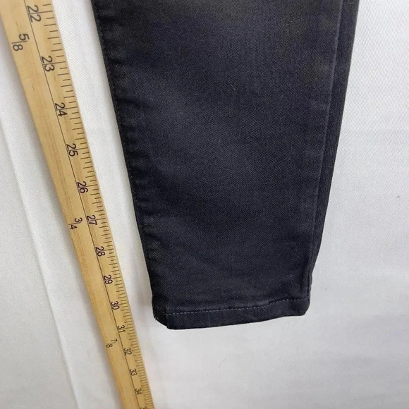 DSTLD High Waisted Black Skinny Jeans 30 - Picture 4 of 11